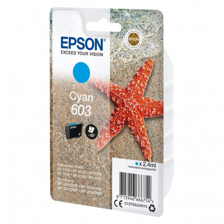 Epson C13T03U24020 2,4ml, tsüaan