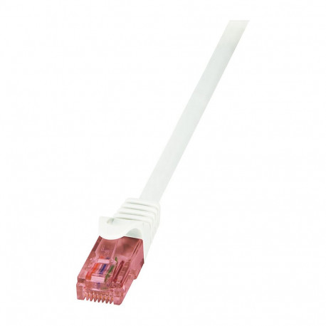"Patch Cable Cat.6 U/UTP BC white,15m PrimeLine"