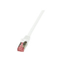 "Patch Cable Cat.6 S/FTP white 7,50m, PrimeLine"