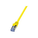 "Patch Cable Cat.6A S/FTP yellow 2,00m, PrimeLine"