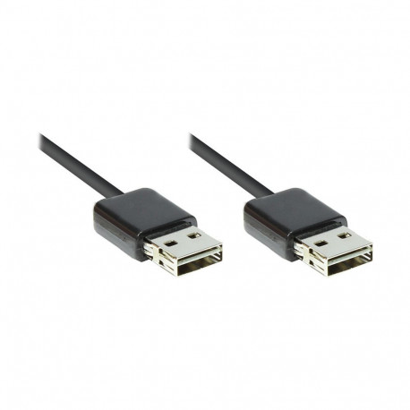 "Good Connections USB2.0 Kabel EASY A-A schw. 3m"
