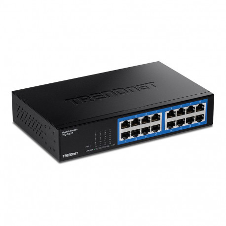 "TRENDnet TEG-S17D, 16-Port Gigabit-Desktop-Switch"