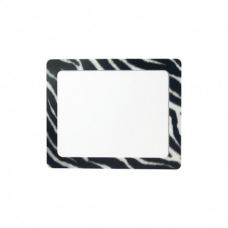 "Logilink Mauspad Fotorahmen ""Zebra Design"" extra dünn"