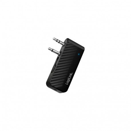 "Logilink Bluetooth 5.1 Audiosender, Reichweite bis 7m, schw."