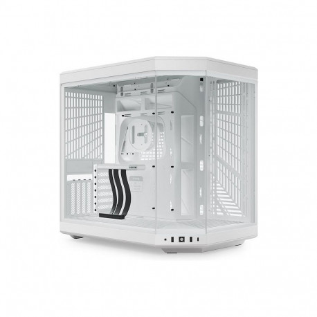 "HYTE Y70 Snow White White Tempered Glass"