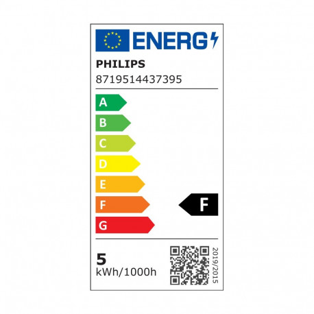 Philips Smart WFB 40W P45 922-65 RGB 1PF/6 | E27 | 4.9 W | Warm to cool white light | Bluetooth, Wi-