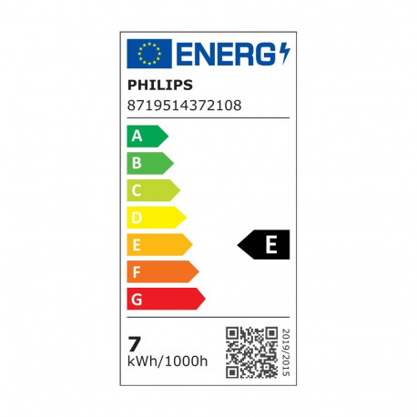 Philips Smart WFB 60W G125 927-65 CL 1PF/6 | E27 | 7 W | Warm to cool white light | Bluetooth, Wi-Fi