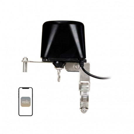 MOES WV-LZ-BK Wi-Fi Water Valve (Black)