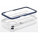 Hurtel kaitseümbris Hybrid Armor Clear 3in1 Apple iPhone 13 mini, läbipaistev/sinine