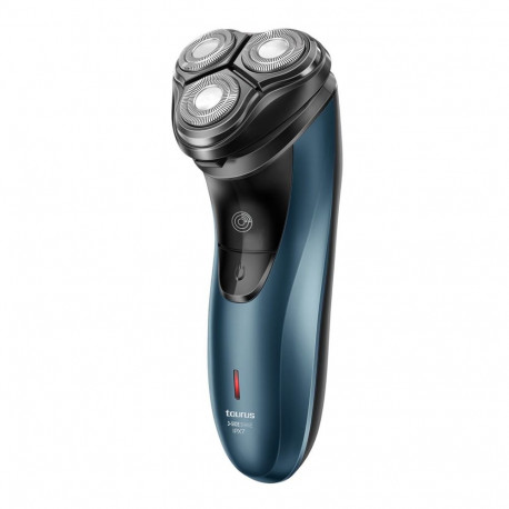 Electric Shaver - Taurus 3 Rotation Shaver With Trimmer, IPX7 Waterproof, Black