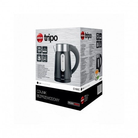 Electric Kettle - ELDOM C185 C TRIPO 0.8 L 1000 W Black