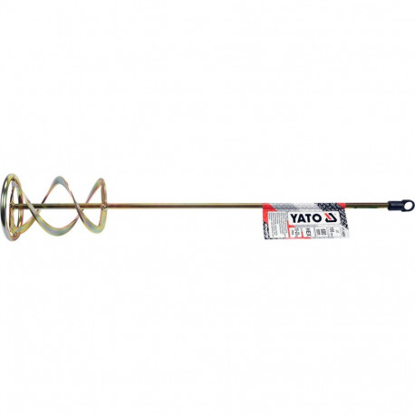 Yato Double Spiral Mixer YT-5499, 600mm, 100mm, steel, galvanized, hexagonal handle, 10-20kg