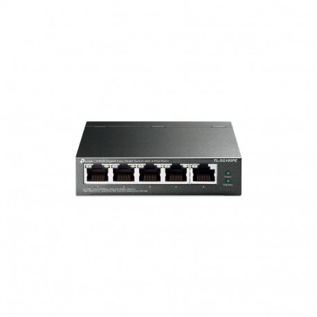 TP-Link 5-pordiline gigabitine nutikas PoE-lüliti 4 PoE+ pordiga