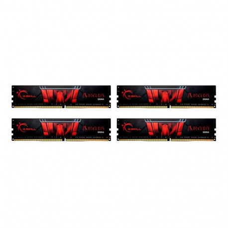 G.Skill Aegis F4-3200C16Q-32GIS memory module 32 GB 4 x 8 GB DDR4 3200 MHz