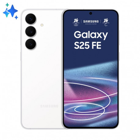 Samsung Galaxy S25 FE 5G 17 cm (6.7") Dual SIM USB Type-C 8 GB 256 GB 4900 mAh, valge