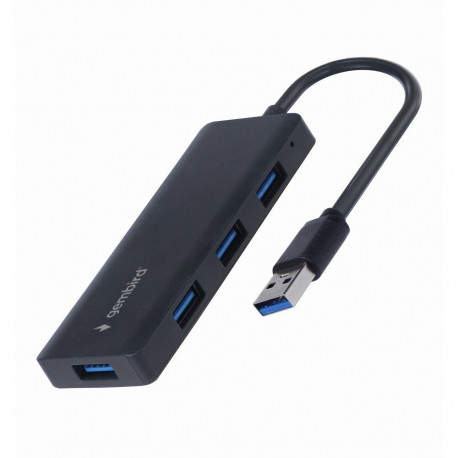 USB-jaotur 4 pordiga USB 3.2 (Gen1), must