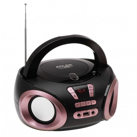 Adler CD-MP3-boombox AD 1181, kõlarid, USB-ühendus, FM