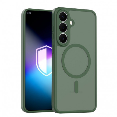 3mk Misty MagCase for Samsung Galaxy S26 FE - green