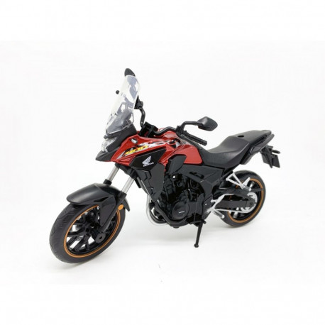 Msz mootorratas 1/12 Honda CB400X, punane