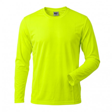 HW Wild pikkade varrukatega särk Hi-Vis kollane m