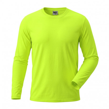 HW Ace pikkade varrukatega särk Hi-Vis kollane M