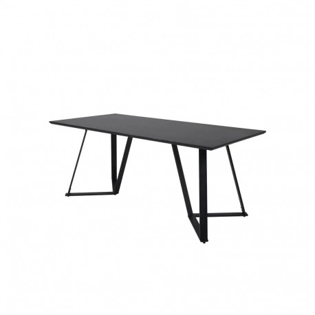 Söögilaud MARINA 180x90cm, must