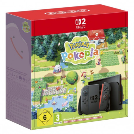 Nintendo Switch 2 & Pokemon Pokopia portable game console 20.1 cm (7.9") 256 GB Touchscreen Wi-Fi Bl