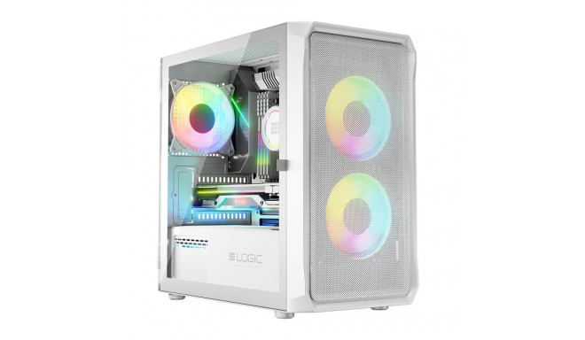 Logic PORTOS ARGB MINI USB 3.0 Case White