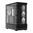 MODECOM Volcano Volcano AQ100 ARGB Midi Black
