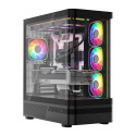 MODECOM Volcano Volcano AQ100 ARGB Midi Black