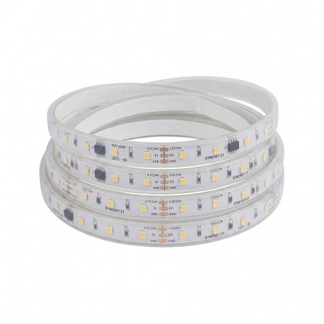 Synergy 21 painduv LED-riba 2835 - 60 NW piksel DC24V WS2811 IP65