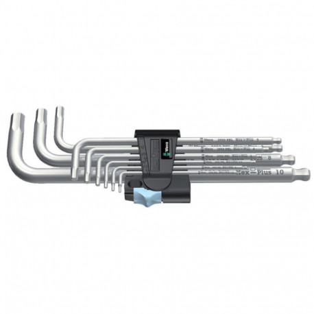 Wera 05073544001 hex key L-shaped hex key set Metric 9 pc(s)