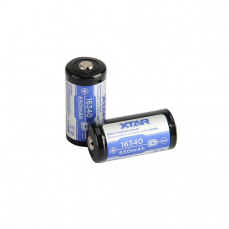 aku 16340 3,7V Li-ion 650MAH