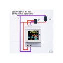 Single phase energy consumption meter 100A