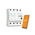 Three phase 63A relay for DIN rail 3P+N Timer