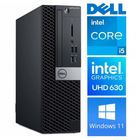 DELL 5070 SFF i5-9500 8GB 512SSD M.2 NVME WIN11Pro