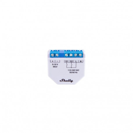 SHELLY valgusdimmer Plus 0-10V, WLAN, analoogne