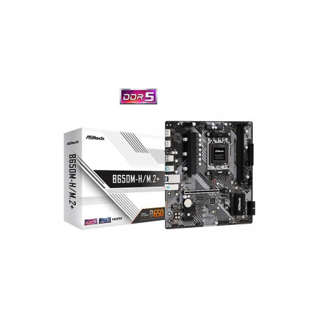 ASRock emaplaat B650M-H/M.2+ Micro-ATX Socket AM5 AMD B650