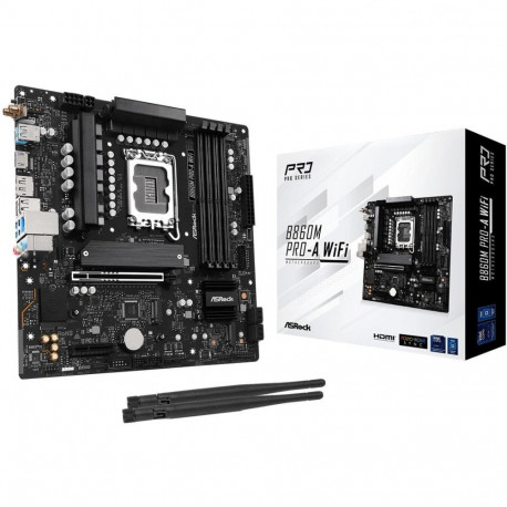 ASRock emaplaat Intel 1851 B860M Pro-A WiFi