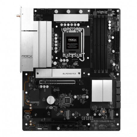 MainboardASROCKB860 Rock WiFi 7Intel B860LGA 1851 (Socket V1)ATXRAM DDR5-SDRAM4xSlotsWi-Fi YesBlueto