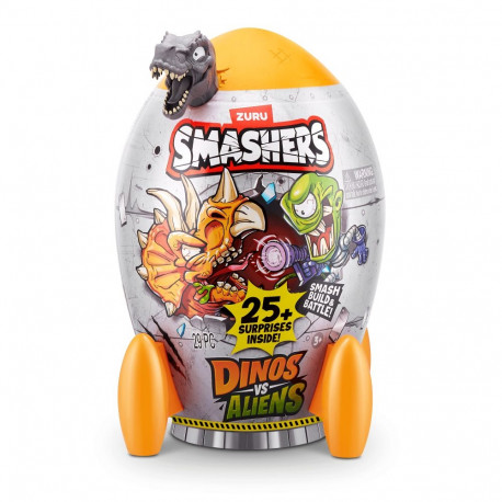 SMASHERS interactive playset Dinos VS Aliens