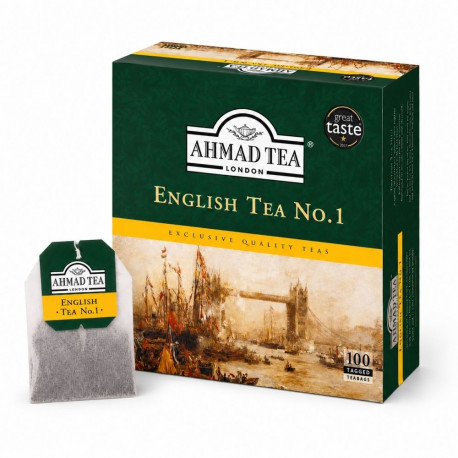 Tee Ahmad English Tea  No.1, 100tk/pk x 2 g