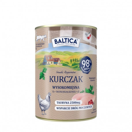BALTICA Flavors of the Regions Chicken  Mono - wet cat food - 400g