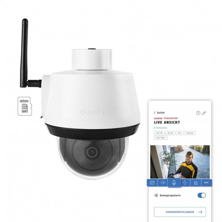 ABUS turvakaamera PPIC52520 kupliga IP välitingimustesse 3840 x 2160 pikslit seinale paigaldatav