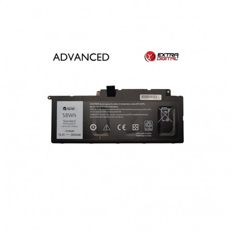 Notebook battery, DELL F7HVR, 3900mAh, Extra Digital Advanced