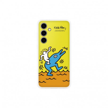 Phone Case - Samsung MS721CYE Yellow White