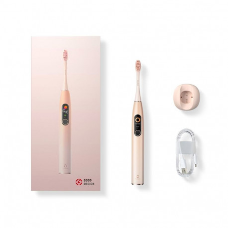 Electric Toothbrush - Oclean X Pro 84,000 Movements, 30-Day Battery Life, Pink