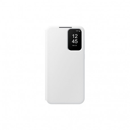 Phone Case - Samsung Galaxy A35 Smart View Wallet Case, Card Holder, White