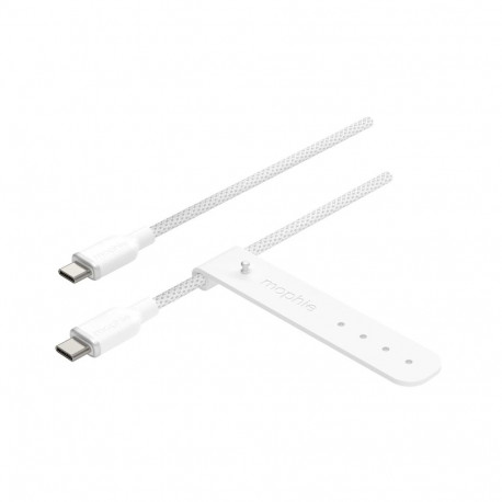 USB-C Cable - Mophie Chargestream 60W Fast Charging Data Transfer 2m White