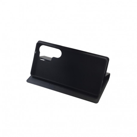 Phone Case - Just Must JM Stand Flip Case for Galaxy S25 Ultra, Durable Design, Black